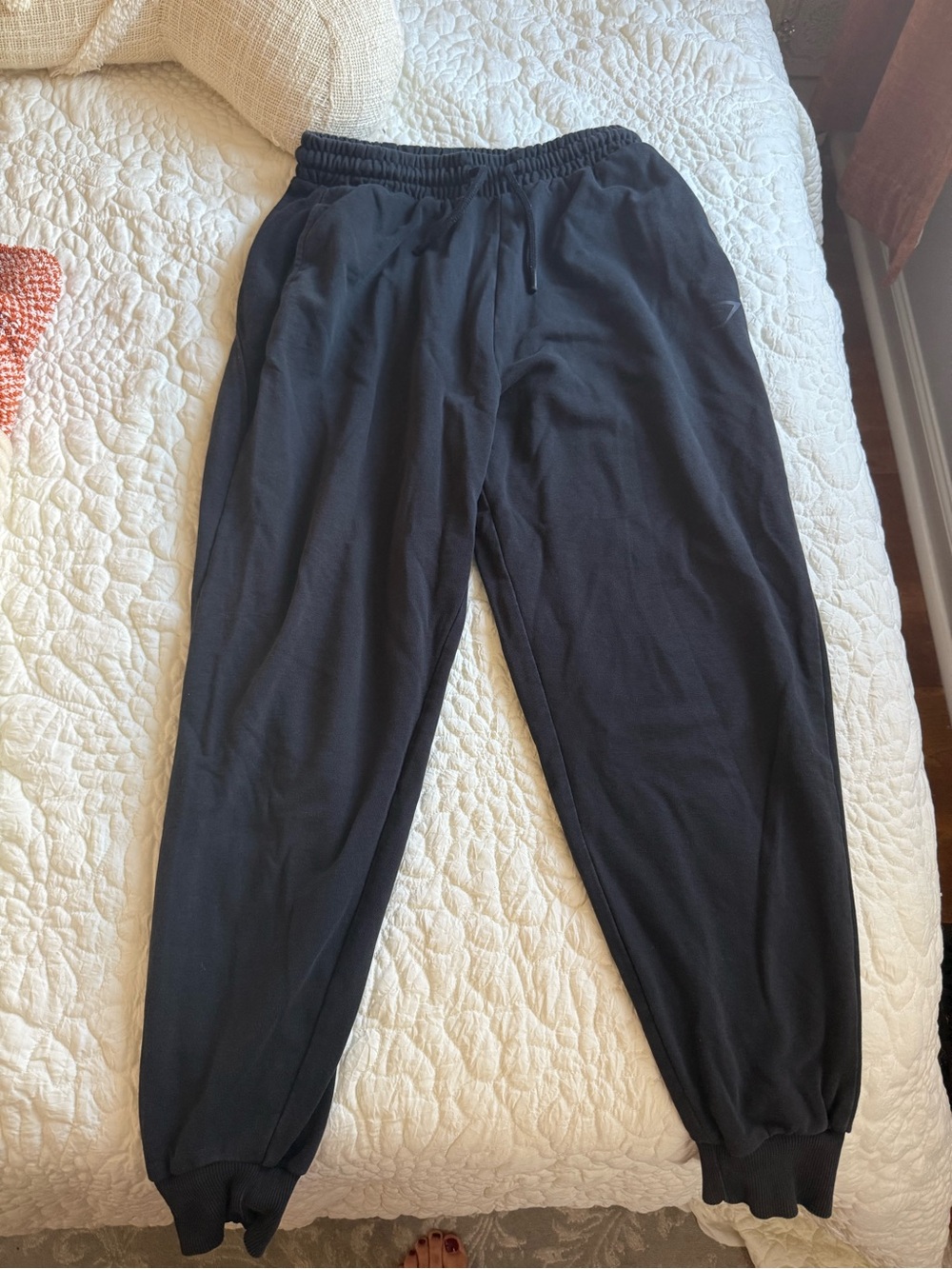 Gymshark Women’s Black Jogger Sweatpants - Casual Athletic Fit
